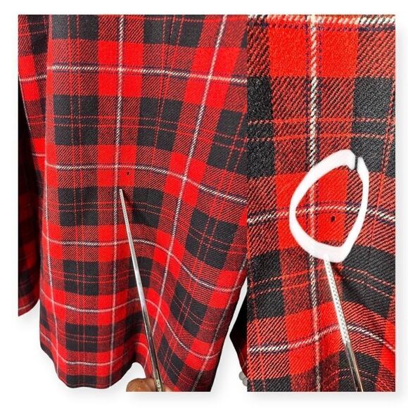 Vintage Pendleton Cunningham Plaid Blazer Women’s 16 Heritage Virgin Wool 90s - Picture 6 of 13